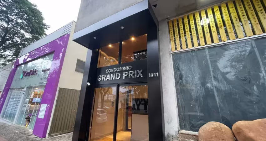Apartamento semi mobiliado para locação no centro de foz do iguaçu, condomínio grand prix