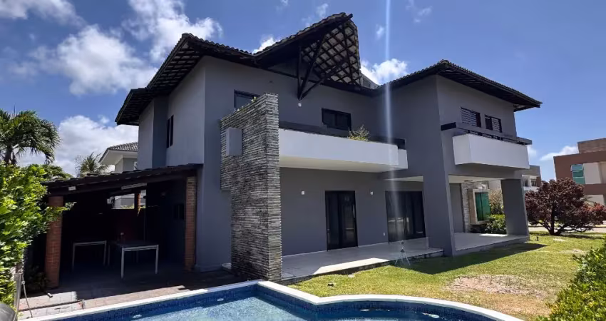 Intermares - #joãopessoa #paraiba . linda casa para alugar/vender no melhor condomínio fechado da região. 3 quartos sendo 3 suítes com closet e jacuzzi!