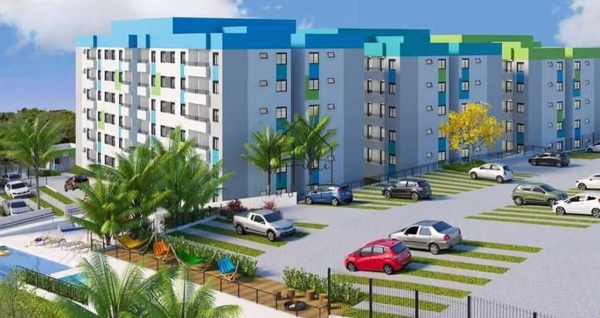 Apartamento à Venda -  2 dormitórios - 46m² -  Residencial Sindona Natureza - Colinas de Cotia/Quin
