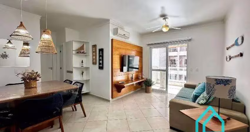 Apartamento decorado com 2 dormitórios a venda na área nobre da Praia grande Ubatuba SP
