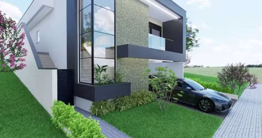 Casa de condomínio à venda, no condominio catagua way norte,  em taubaté, monte belo, com 3 quartos, 172m²