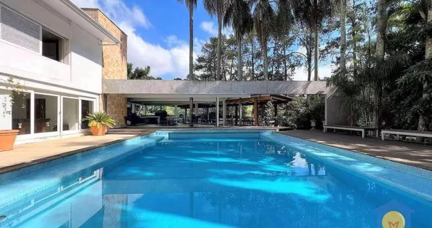 Casa com 5 dorms à venda, ac. 1190 m² por r$ 7.200.000 - miolo da granja - cotia/sp