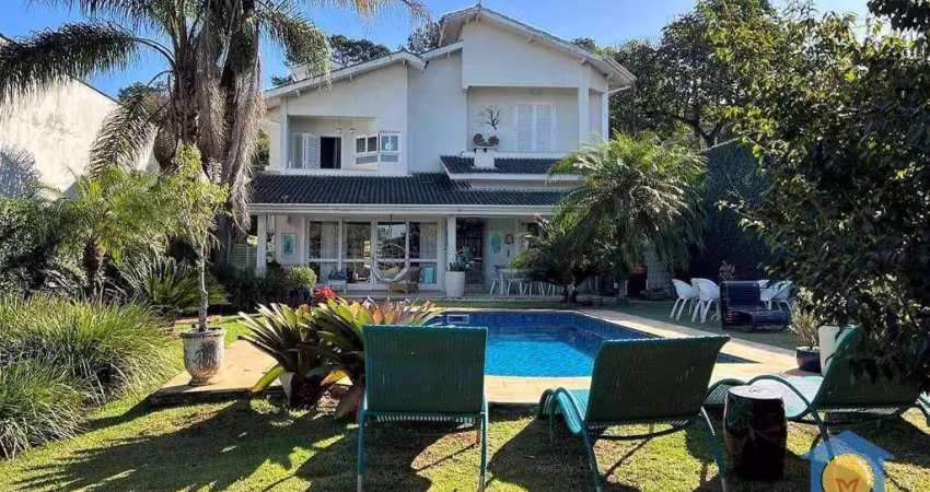 Casa com 4 dormitórios à venda, 496 m² por r$ 2.500.000,00 - vila santo antônio - cotia/sp