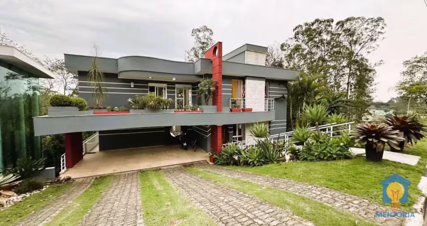 Casa com 4 suítes  à venda, 560 m² por r$ 2.700.000 - granja viana - parque das artes - embu das artes/sp