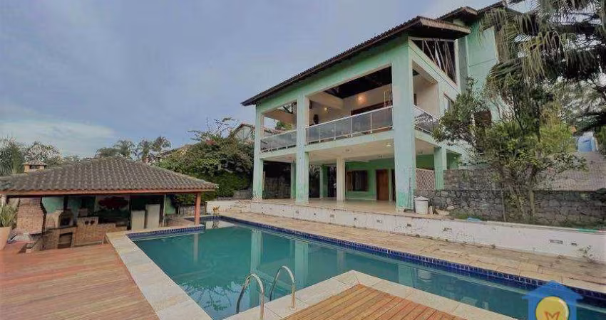 Casa com 5 dormitórios, 465 m² - venda por R$ 2.150.000,00 ou aluguel por R$ 13.504,00/mês - Parque das Artes - Embu das Artes/SP