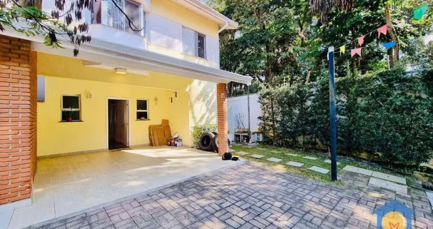 Casa com 4 dormitórios, 195 m² - venda por r$ 1.170.000,00 ou aluguel por r$ 7.928,52/mês - granja viana - quinta da aldeia - cotia/sp