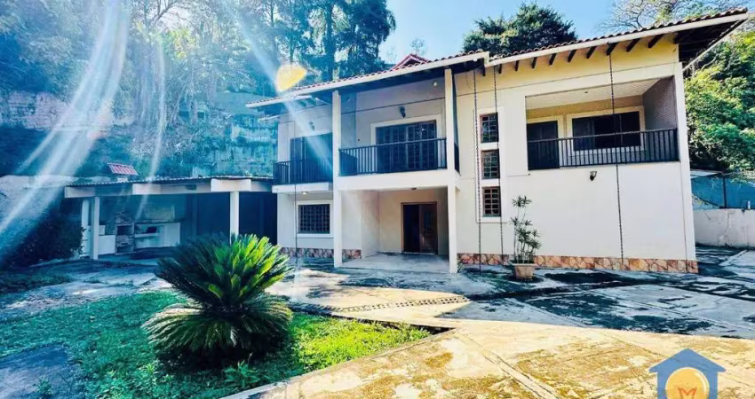 Casa com 4 dormitórios, 346 m² - venda por r$ 2.200.000,00 ou aluguel por r$ 7.500,00/mês - parque primavera - carapicuíba/sp
