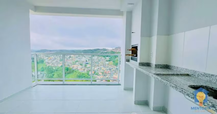 Apartamento com 4 dormitórios para alugar, 130 m² por r$ 3.400,00/mês - centro - embu das artes/sp