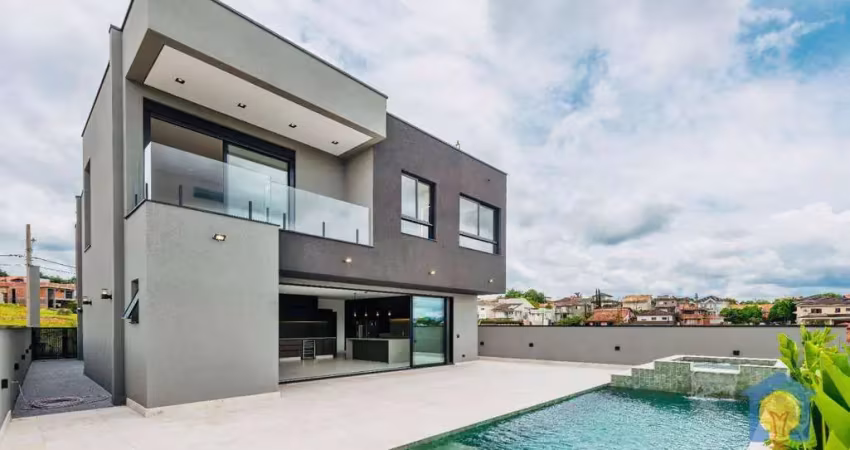 Casa com 4 suítes à venda, 486 m² por r$ 4.850.000 - granja viana - são paulo ii - cotia/sp