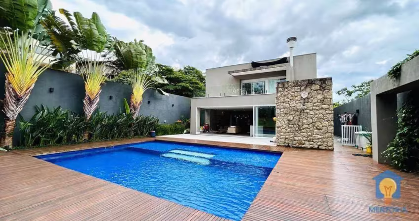 Casa com 3 suítes à venda, 426 m² por r$ 3.900.000 - granja viana - vintage - cotia/sp