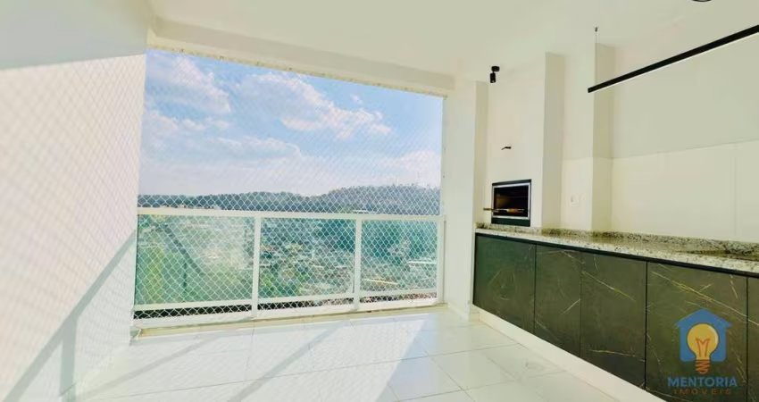Apartamento com 4 dormitórios para alugar, 133 m² por R$ 3.700,00/mês - Centro - Embu das Artes/SP