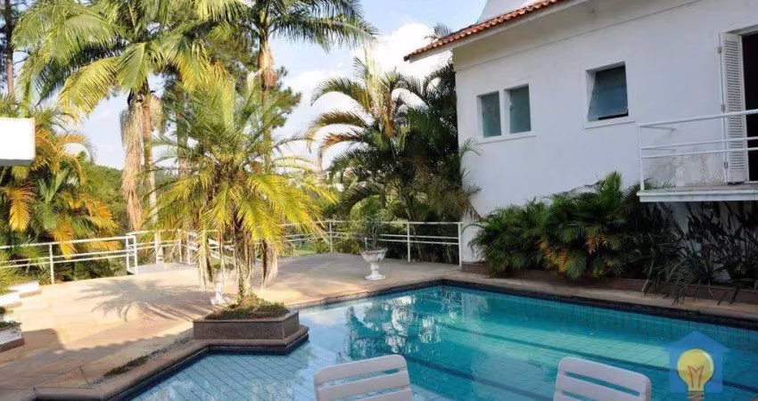 Casa com 6 dormitórios à venda, 431 m² por r$ 4.000.000,00 - vila de são fernando - cotia/sp