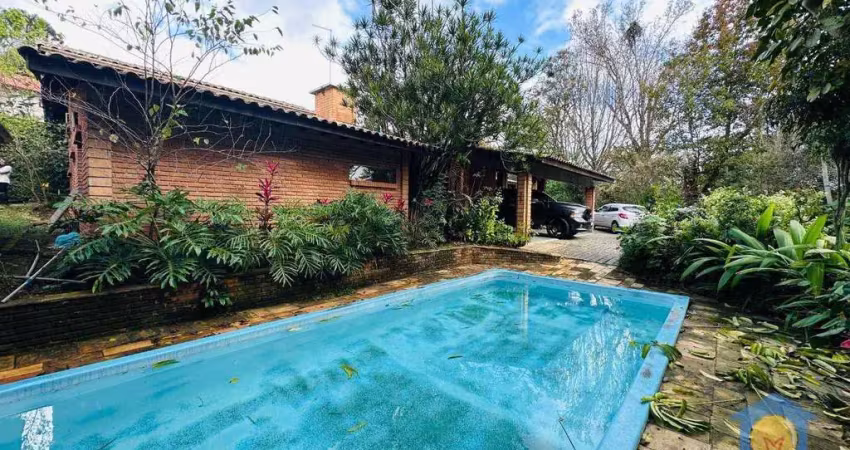Casa com 6 dormitórios, 589 m² - venda por r$ 2.000.000,00 ou aluguel por r$ 9.517,02/mês - granja viana - bosque do vianna - cotia/sp