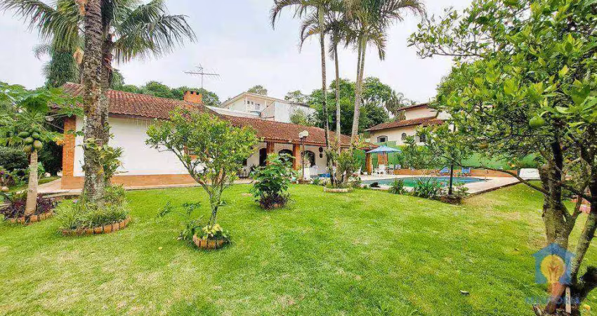 Casa com 3 dormitórios para alugar, 370 m² por r$ 9.998,00/mês - parque são paulo - cotia/sp