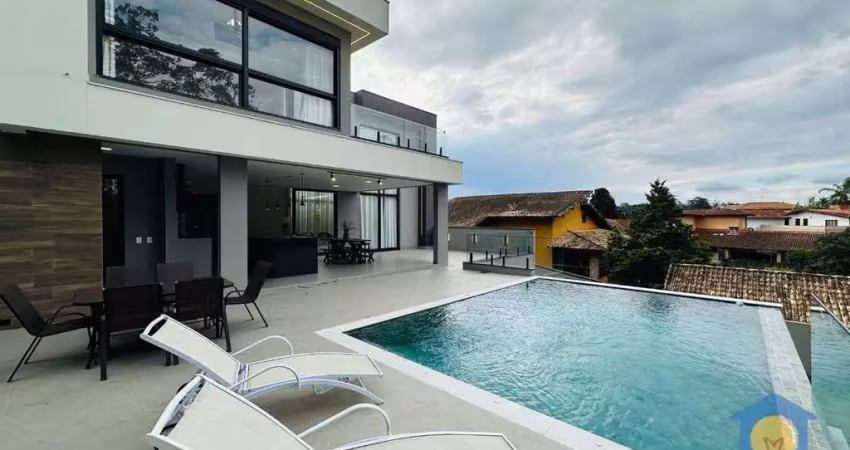 Casa com 4 dormitórios à venda, 495 m² por r$ 5.490.000,00 - granja viana – km 26,5 - cotia/sp