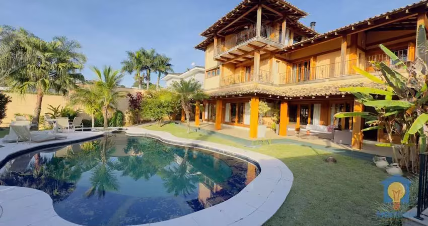 Casa com 5 suítes à venda, 816 m² por r$ 7.400.000 - granja viana - são paulo ii - cotia/sp