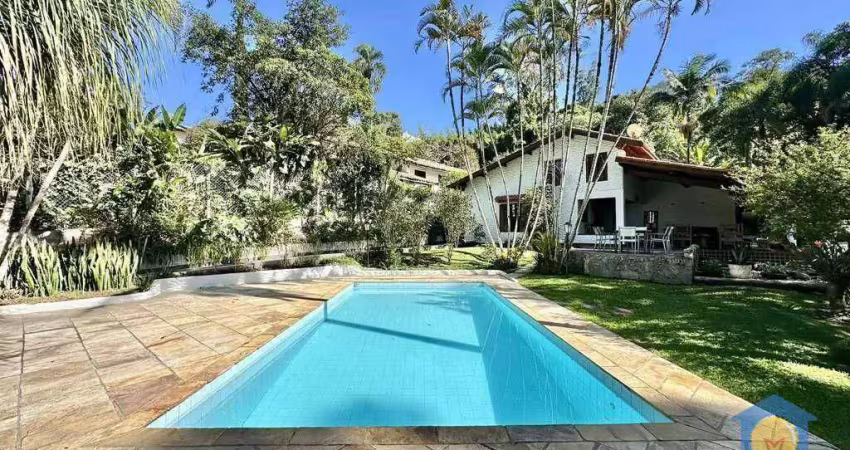 Casa com 3 dormitórios, 473 m² - venda por r$ 1.950.000 ou aluguel por r$ 13.623/mês - algarve - cotia/sp
