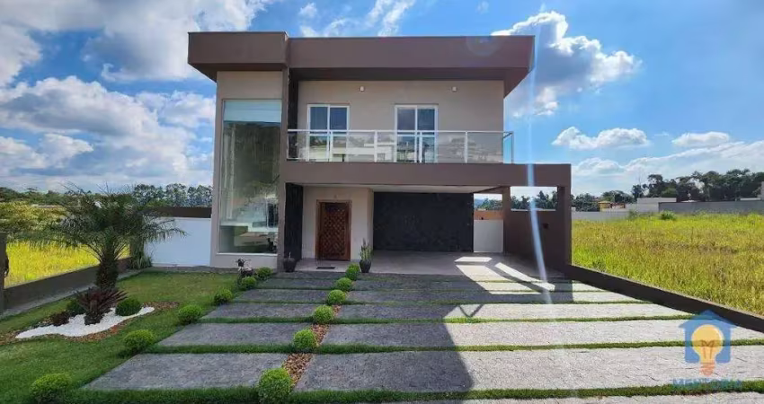 Casa com 4 suítes à venda, 274 m² por r$ 1.950.000 - granja viana - reserva santa paula - cotia/sp
