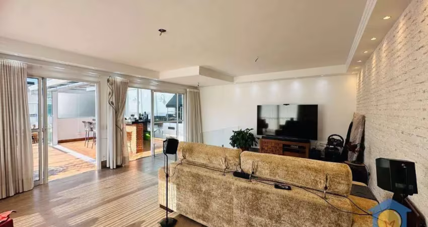 Cobertura com 3 dormitórios à venda, 183 m² por r$ 970.000,00 - granja viana - queluz vita - cotia/sp