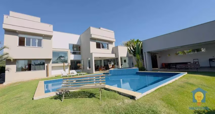 Casa com 5 dormitórios à venda, 664 m² por r$ 6.800.000,00 - granja viana ii gleba 4 e 5 - cotia/sp
