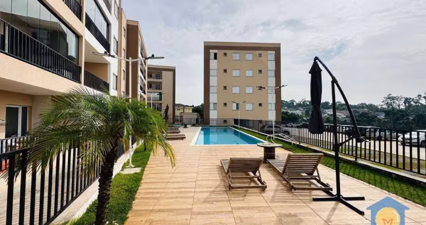 Apartamento com 2 dormitórios à venda, 43 m² por r$ 270.000,00 - granja viana - jardim da glória - cotia/sp