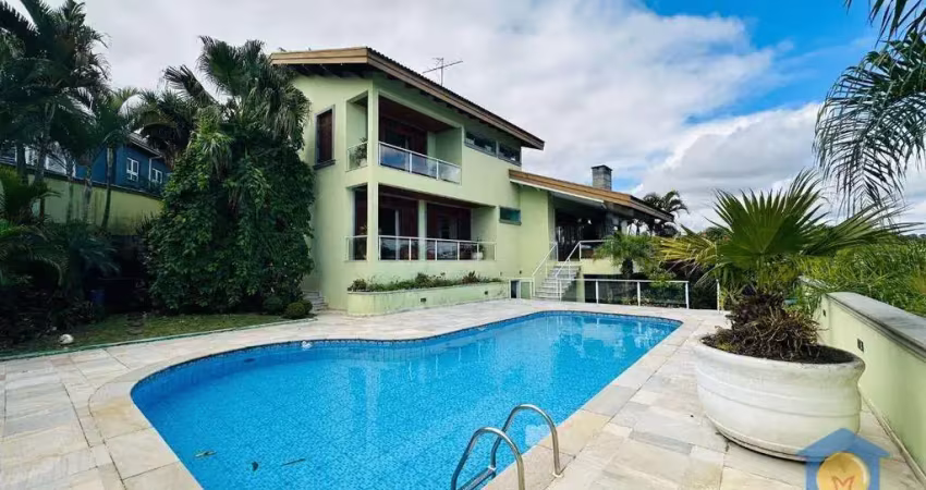 Casa com 4 suites à venda, 678 m² por r$ 8.500.000 - são paulo ii - cotia/sp