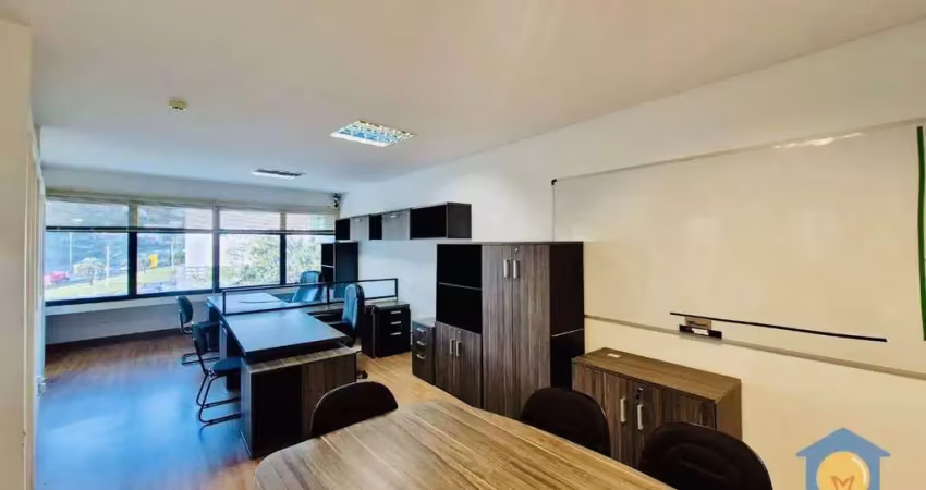 Sala para alugar, 53 m² por r$ 3.975,00/mês - granja viana - cotia/sp