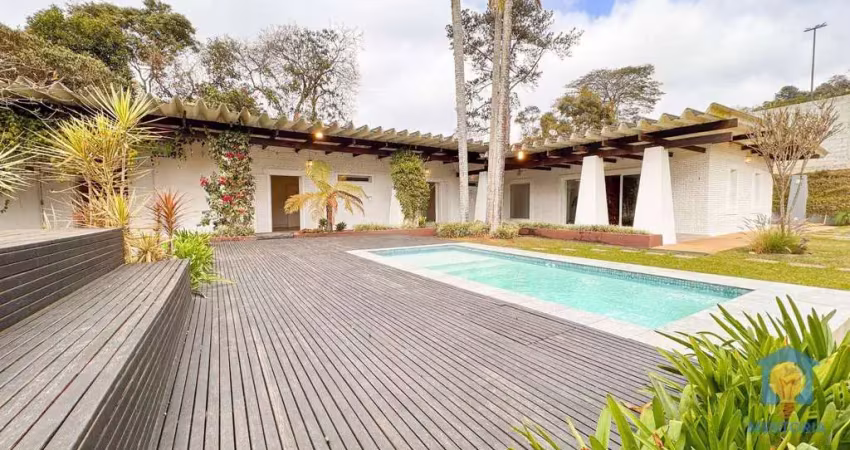 Casa com 3 dormitórios à venda, 405 m² por r$ 2.550. - granja viana - miolo da granja - cotia/sp