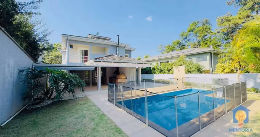 Casa com 4 suítes, 362 m² - venda por r$ 3.650.000 ou aluguel por r$ 25.029/mês - granja viana - vintage - cotia/sp