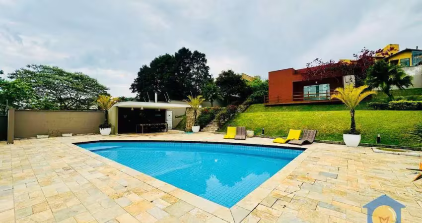 Casa com 3 suítes, 1.171 m² - venda por r$ 3.500. ou aluguel por r$ 16.083/mês - granja viana - passárgada - cotia/sp
