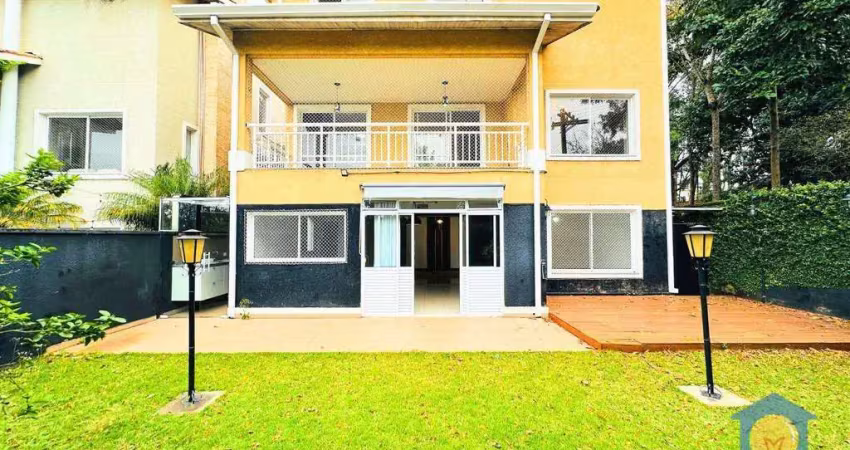 Casa com 5 suites, 292 m² - venda por r$ 2.500.000 ou aluguel por r$ 11.800/mês - granja viana – raizes - cotia/sp