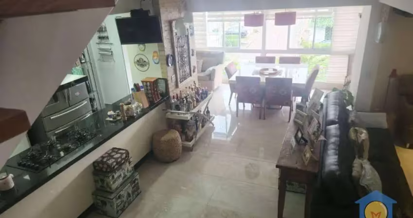 Cobertura com 3 dormitórios à venda, 182 m² por r$ 1.200.000,00 - granja viana - queluz vita - cotia/sp