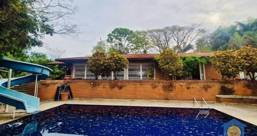 Casa com 4 dormitórios, 5000 m² - venda por r$ 4.700.000 ou aluguel por r$ 16.000/mês - parque silvino pereira - cotia/sp