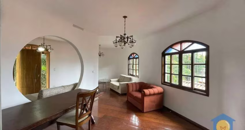 Casa com 5 dormitórios, 290 m² - venda por r$ 2.000.000,00 ou aluguel por r$ 6.100,00/mês - granja viana - jardim semiramis - cotia/sp