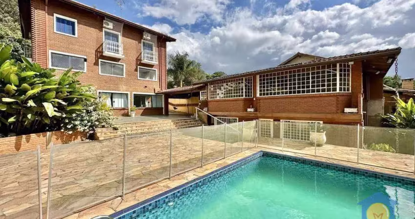 Casa com 5 suítes, 1.053 m² - venda por r$ 1.790.000 ou aluguel por r$ 13.325/mês - parque dom henrique - cotia/sp