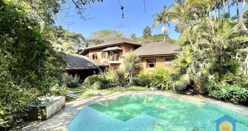 Casa com 5 suítes, 923 m² - venda por r$ 2.950.000 ou aluguel por r$ 20.690/mês - miolo da granja - cotia/sp