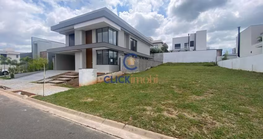Terreno em condomínio fechado à venda na Estrada Municipal Adelina Segantini Cerqueira Leite, Loteamento Residencial Arborais, Campinas