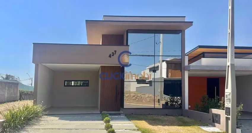 Casa em condomínio fechado com 3 quartos à venda na Avenida Presidente Juscelino Kubitschek de Oliveira, Parque Brasil 500, Paulínia