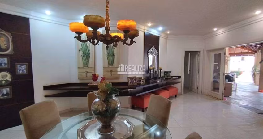 Casa de luxo no Parque do Mirante, Uberaba - 4 suítes, piscina e varanda gourmet!