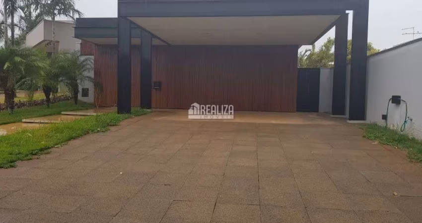 Casa de 4 Suítes com Piscina Aquecida no Condomínio Damha II, bairro Recreio dos Bandeirantes - Uberaba