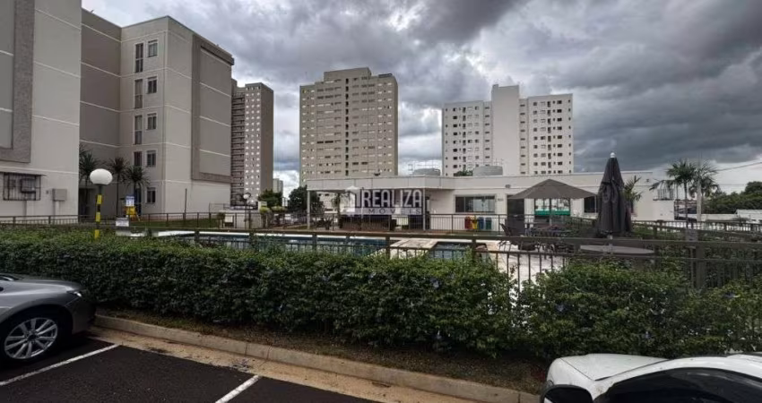 Apartamento à venda em Uberaba com 2 dormitórios e área de lazer completa no Condomínio Residencial Águas Cristalinas