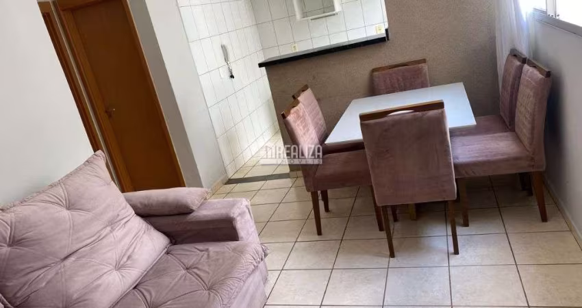 Apartamento para locação com 2 dormitórios com área de lazer completa no Condomínio Residencial Palmeiras em Uberaba
