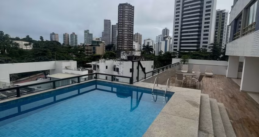Apto 1/4 mobiliado com piscina- Excelente Localização em Ondina -R$ 2.500,00 com taxas