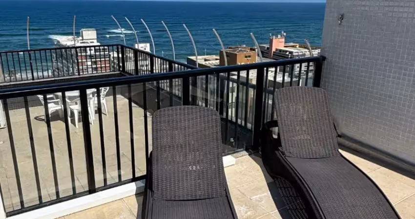 Cobertura vista mar, fino acabamento e piscina privativa na pituba