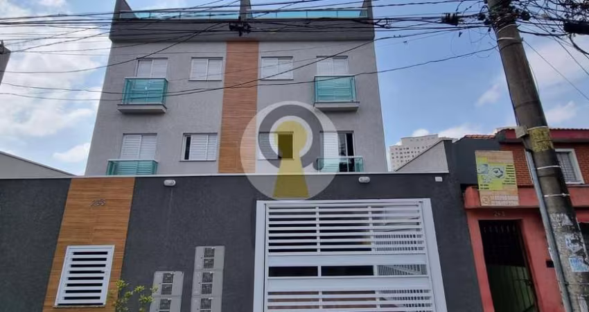 Apartamento sem Condomínio para Locação em Santo André, Cidade São Jorge, 2 dormitórios, 1 banheiro, 1 vaga