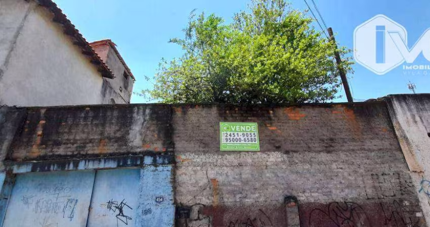 Terreno à venda, 400 m² por R$ 650.000,00 - Vila Galvão - Guarulhos/SP
