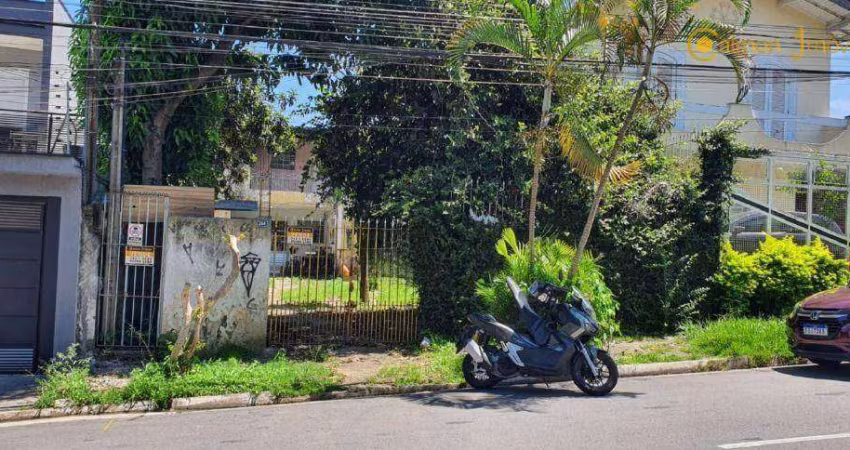 Terreno à venda, 250 m² por R$ 550.000,00 - Parque Continental I - Guarulhos/SP