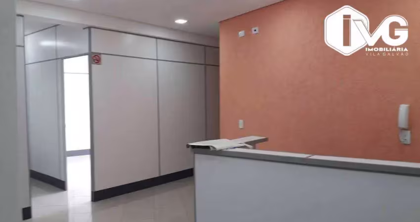 Sala para alugar, 70 m² por r$ 2.300,00/mês - vila galvão - guarulhos/sp