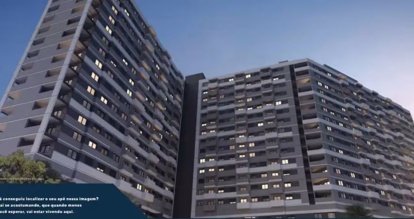 O melhor da zona sul. um apartamento com a planta de 38m² mais inteligente já feita...