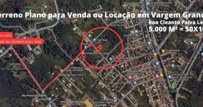 Terreno à venda na Rua Cleanto Paiva Leite, Lote 06, Vargem Grande, Rio de Janeiro